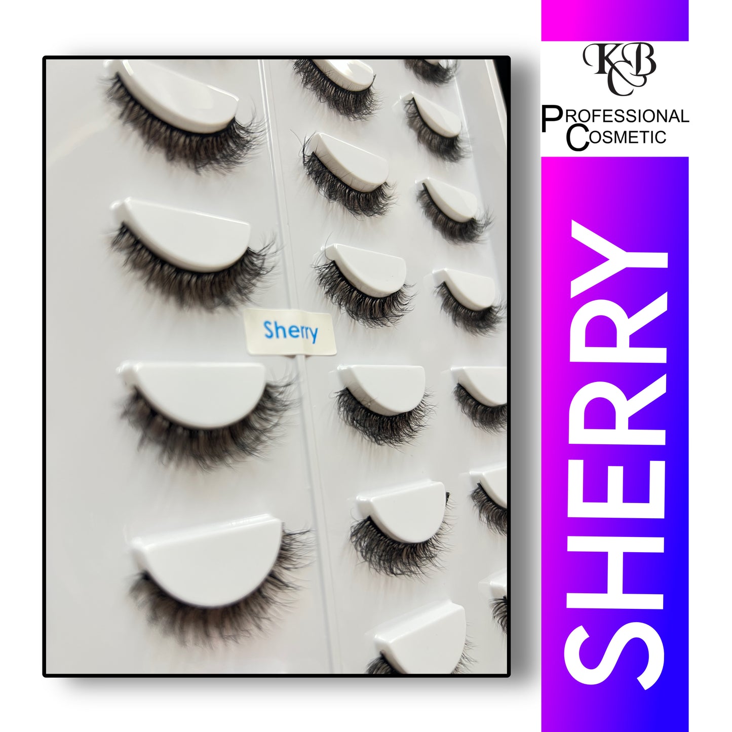 Kbc Professional Cosmetics 20 Pair Mink Hair Lashes