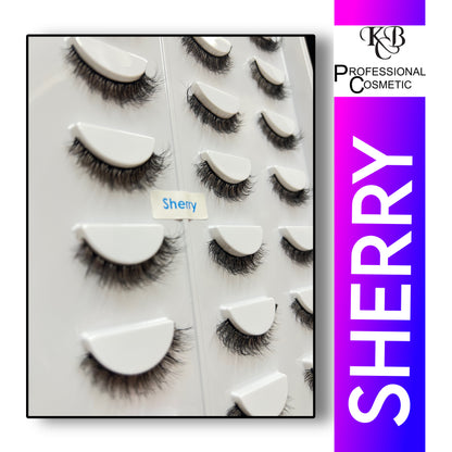Kbc Professional Cosmetics 20 Pair Mink Hair Lashes