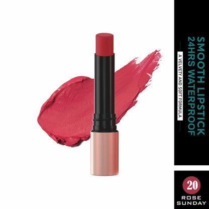 Maliao Long Lasting Non Transfer Smooth Lipstick 24HR Waterproof Wear