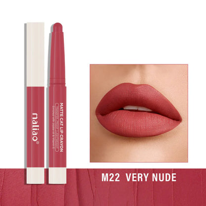 Maliao Matte Cat Lip Crayon Transfer Proof And Light Weight Long Lasting Color