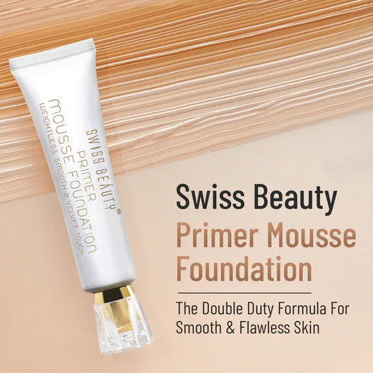 Swiss Beauty Primer Mousse Foundation