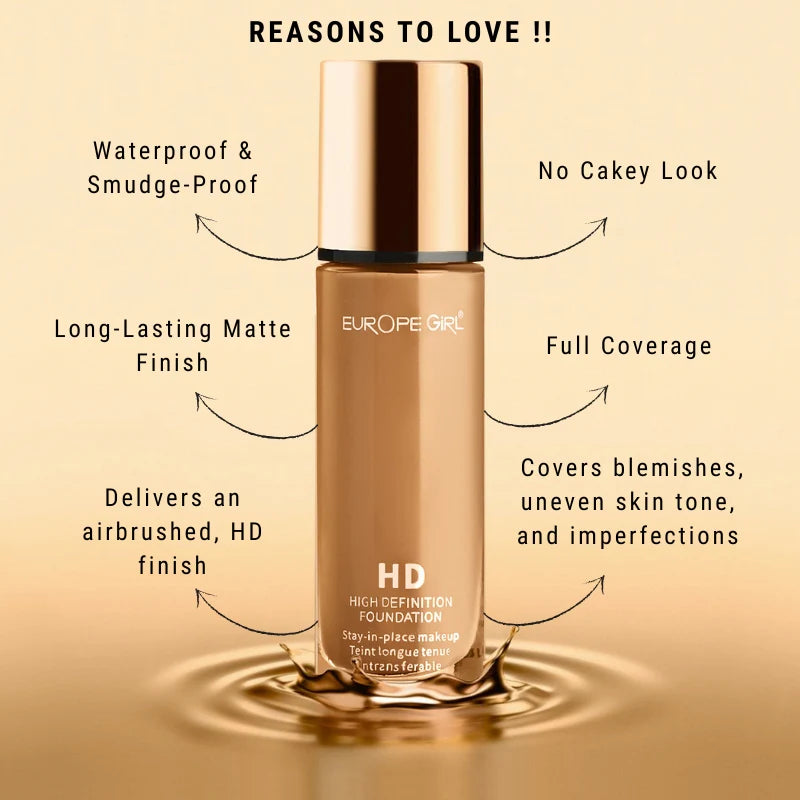 Europe Girl HD Matte Foundation