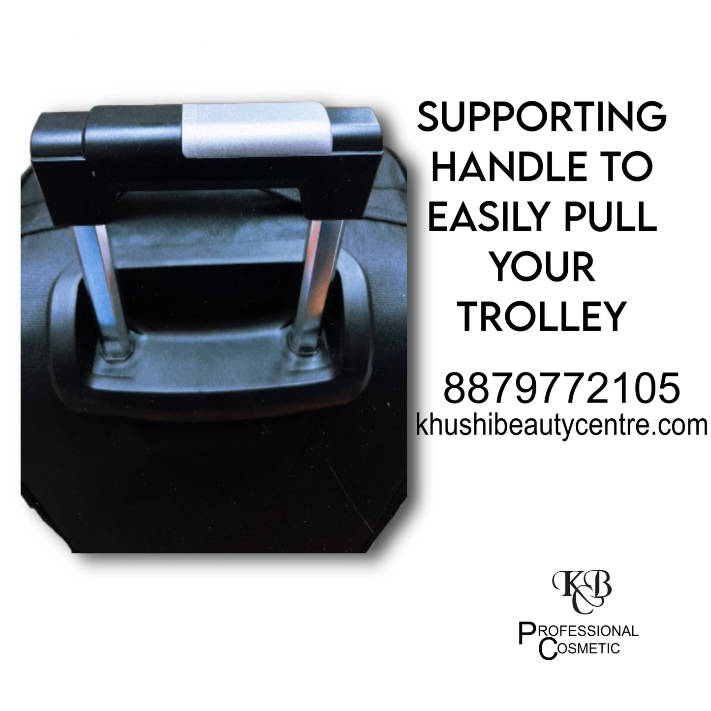 Kbc Professional Cosmetics Pro Trolley Bag