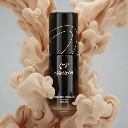 Makezmia Velvet Matte Foundation 30ml