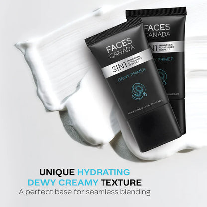 Faces Canada 3in1 Dewy Primer Kiwi Extracts And Hyaluronic Acid