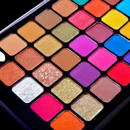 Europe Girl 40 Color Eyeshadow Palette - Cool Tone