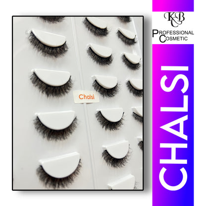 Kbc Professional Cosmetics 20 Pair Mink Hair Lashes