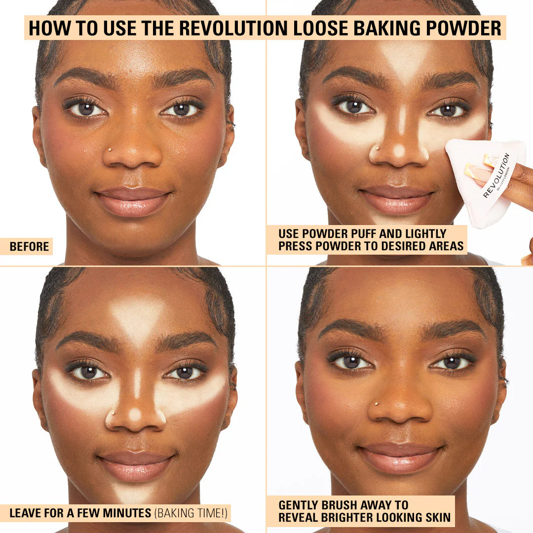 Makeup Revolution banana Loose Baking Powder