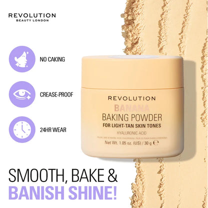 Makeup Revolution banana Loose Baking Powder