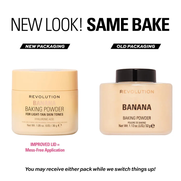 Makeup Revolution banana Loose Baking Powder