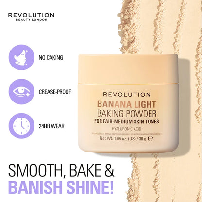Makeup Revolution Banana Light Loose Baking Powder