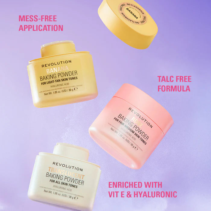 Makeup Revolution banana Loose Baking Powder