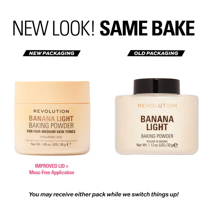 Makeup Revolution Banana Light Loose Baking Powder