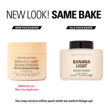 Makeup Revolution Banana Light Loose Baking Powder