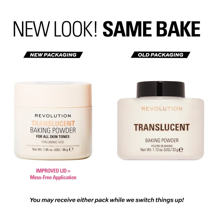 Makeup Revolution Translucent Loose Baking Powder