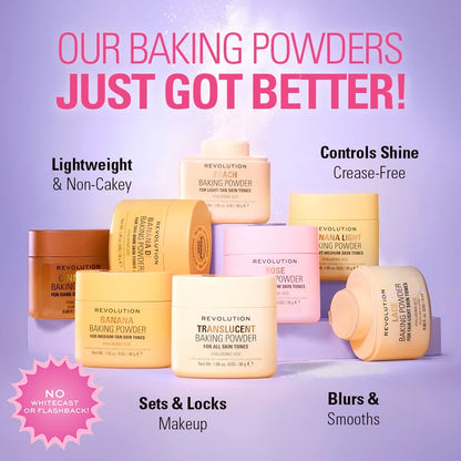 Makeup Revolution Banana Light Loose Baking Powder