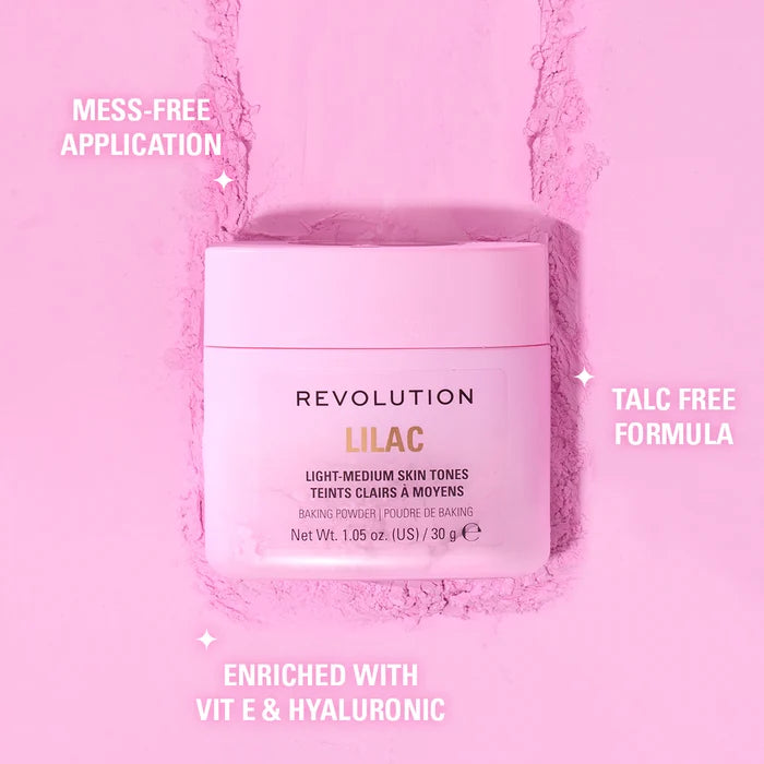 Makeup Revolution Lilac Loose Baking Powder