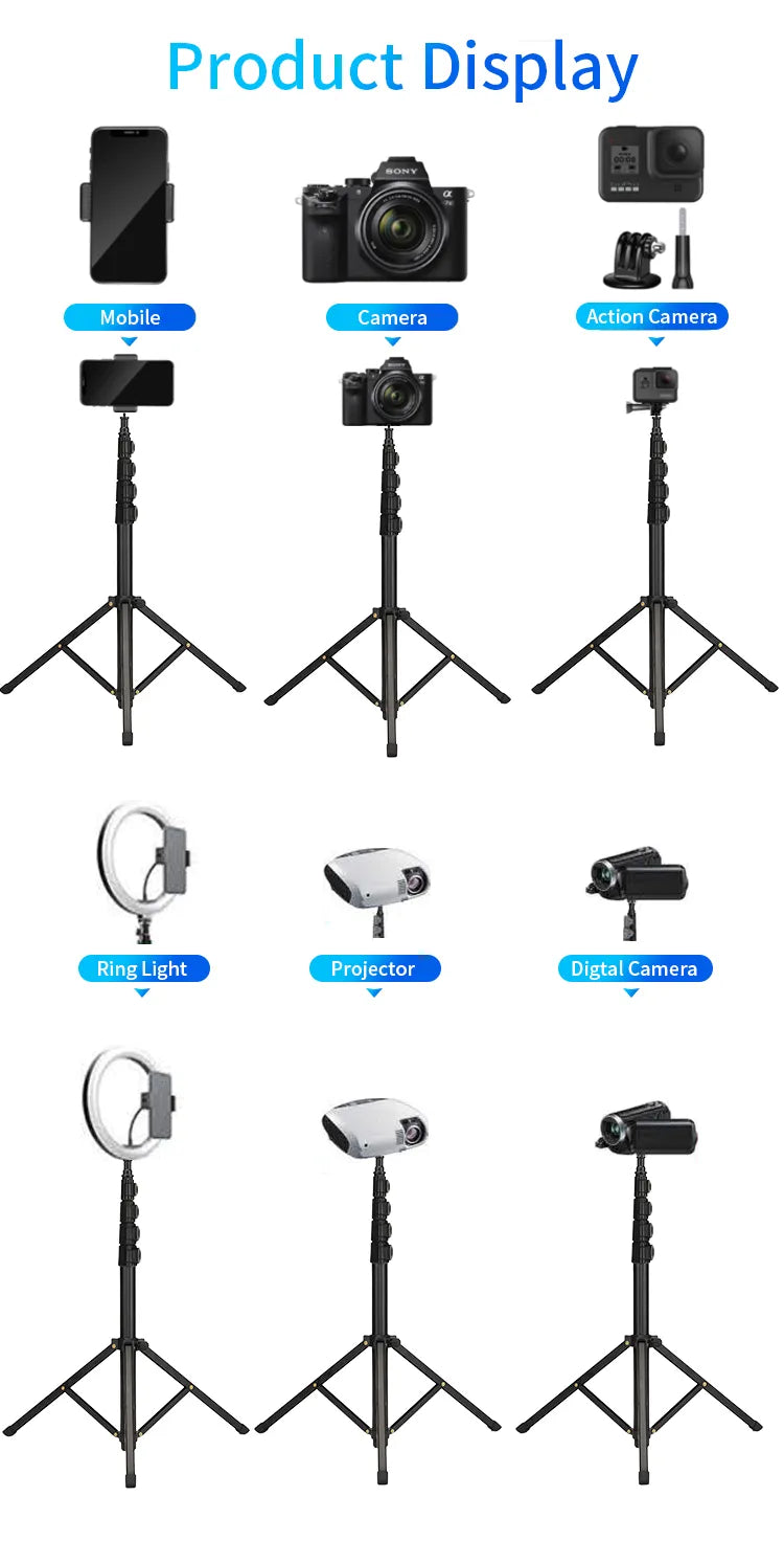 Jmary 2 In 1 Protable Tripod Stand (Mt-40)