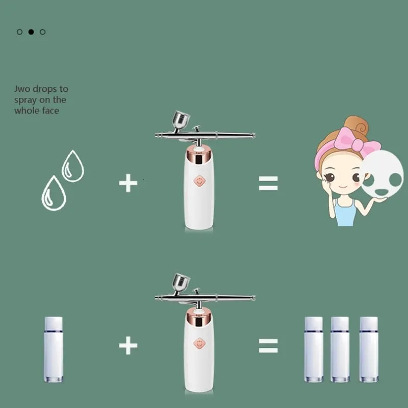 Airbrush Makeup Machine Handheld Oxygen injector (small Six)