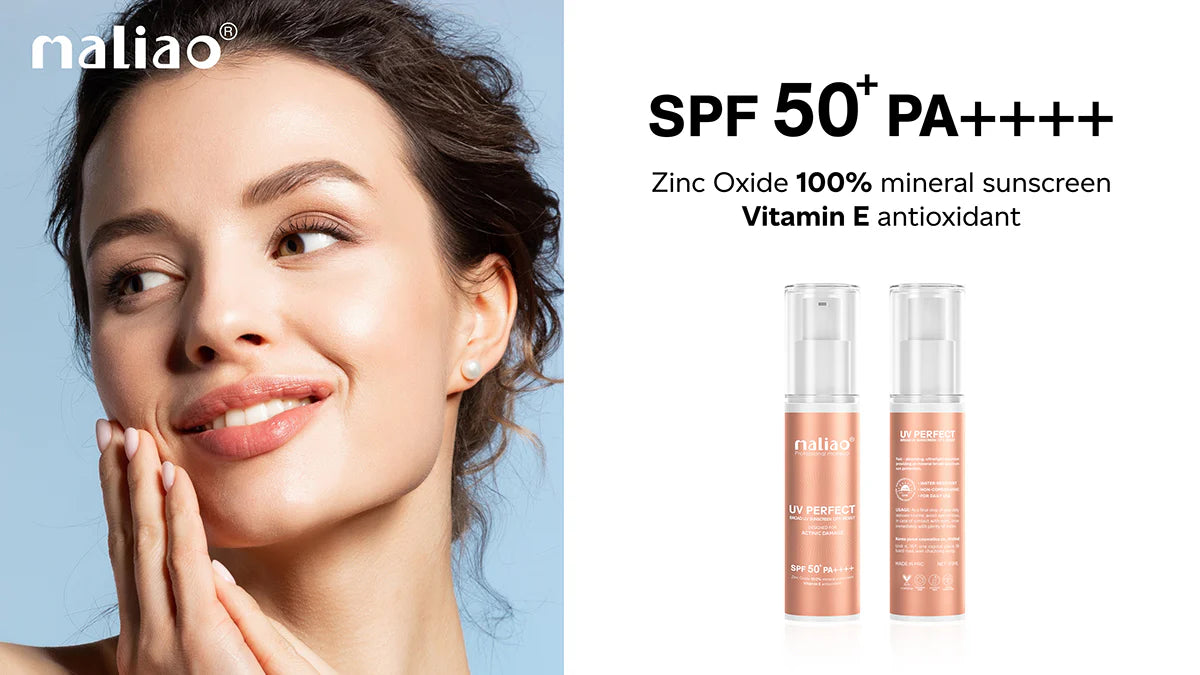 Maliao UV Perfect Broad UV Sunscreen City Resist SPF 50PA With Vitamin E