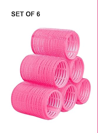 Fully Hair Curler Without Heat Spiral Hair Roller For Curling Girls Hairs Multicolor Set of 6