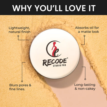 Recode Ace Of Base Set & Forget Fine Matte Setting Loose Powder