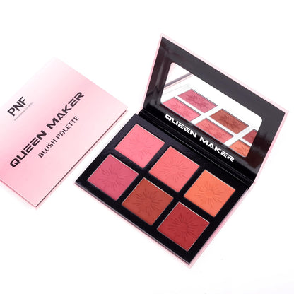 PNF Queen Maker Blush Palette With 6 Different Shades