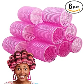 Fully Hair Curler Without Heat Spiral Hair Roller For Curling Girls Hairs Multicolor Set of 6