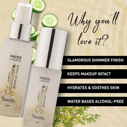 Faces Canada Ultime Pro Shimmer Makeup Fixer Spray
