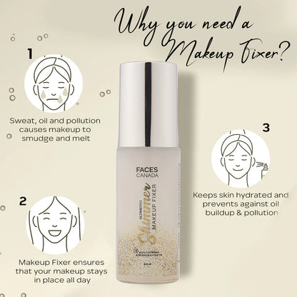 Faces Canada Ultime Pro Shimmer Makeup Fixer Spray