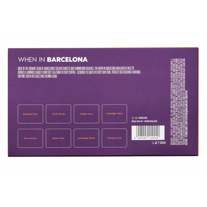 Makezmia When In Barcelona Highlighter Palette