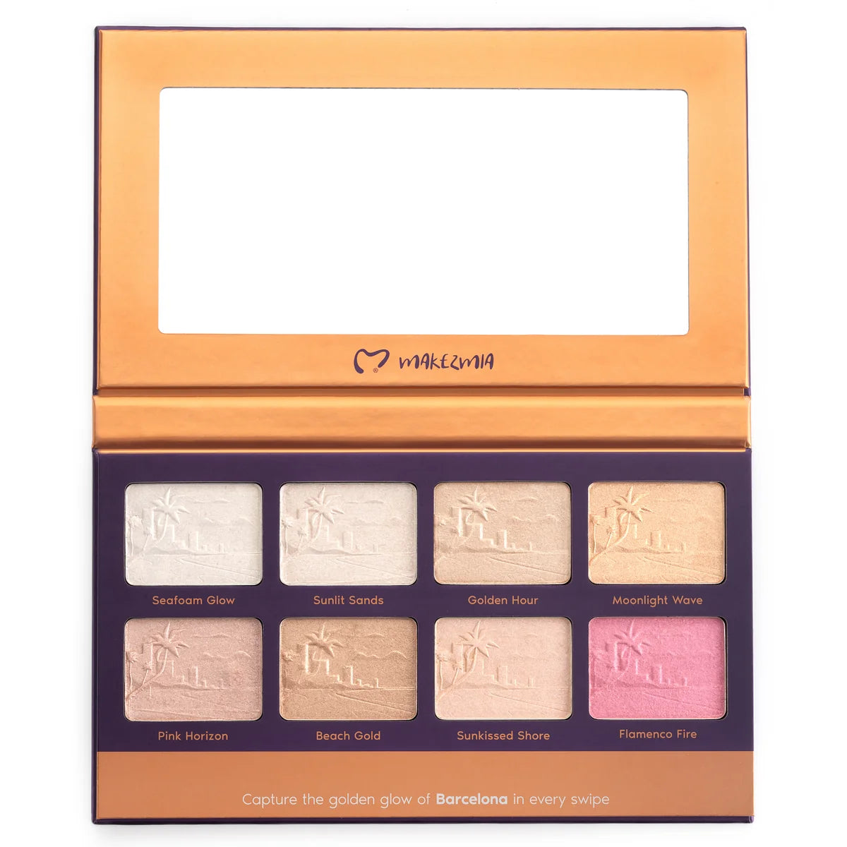 Makezmia When In Barcelona Highlighter Palette