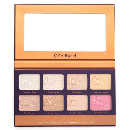 Makezmia When In Barcelona Highlighter Palette