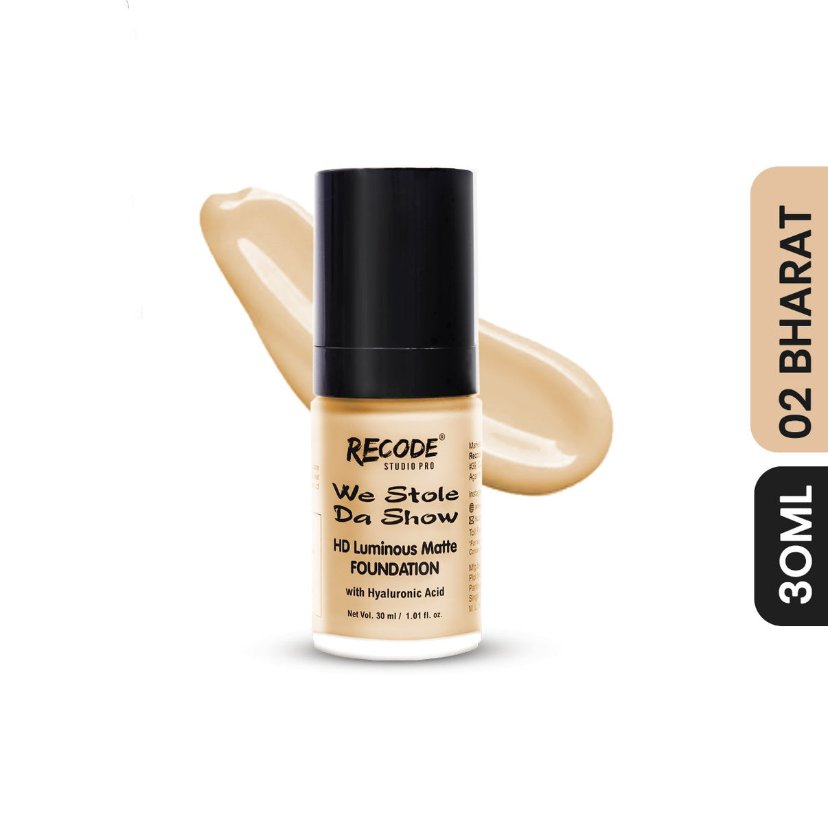 HD Luminous Matte Foundation We Stole Da Show Recode Studio