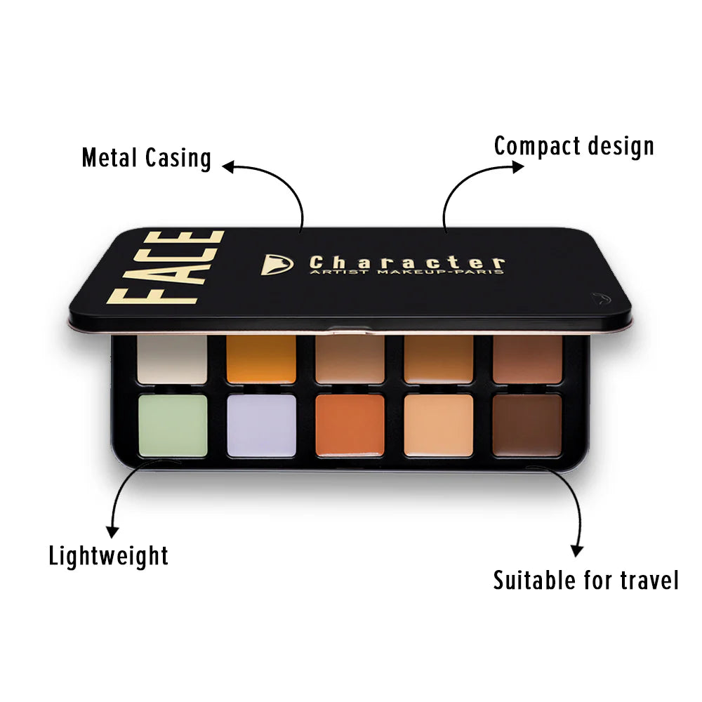 Character 15 Shades Pro Concealer Palette C-A302