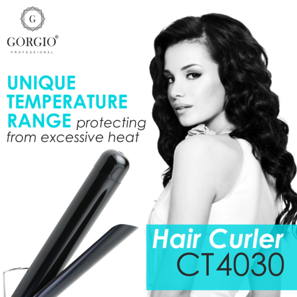 Gorgio Professional Curling Tong (CT4030) – 28 mm