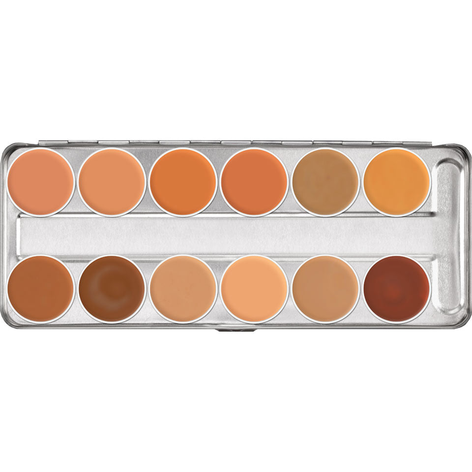 Kryolan Supracolor Palette 12 Shades