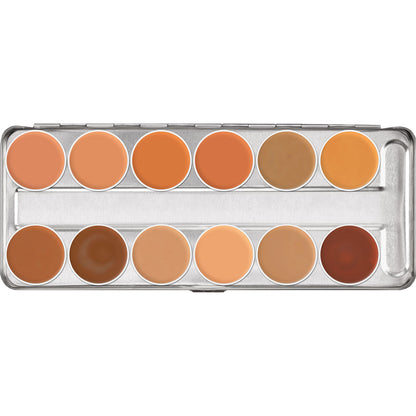 Kryolan Supracolor Palette 12 Shades