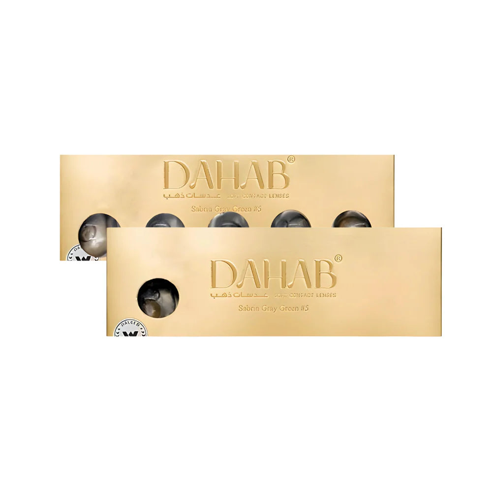 DAHAB Soft Contact Lenses 5 Pairs Box