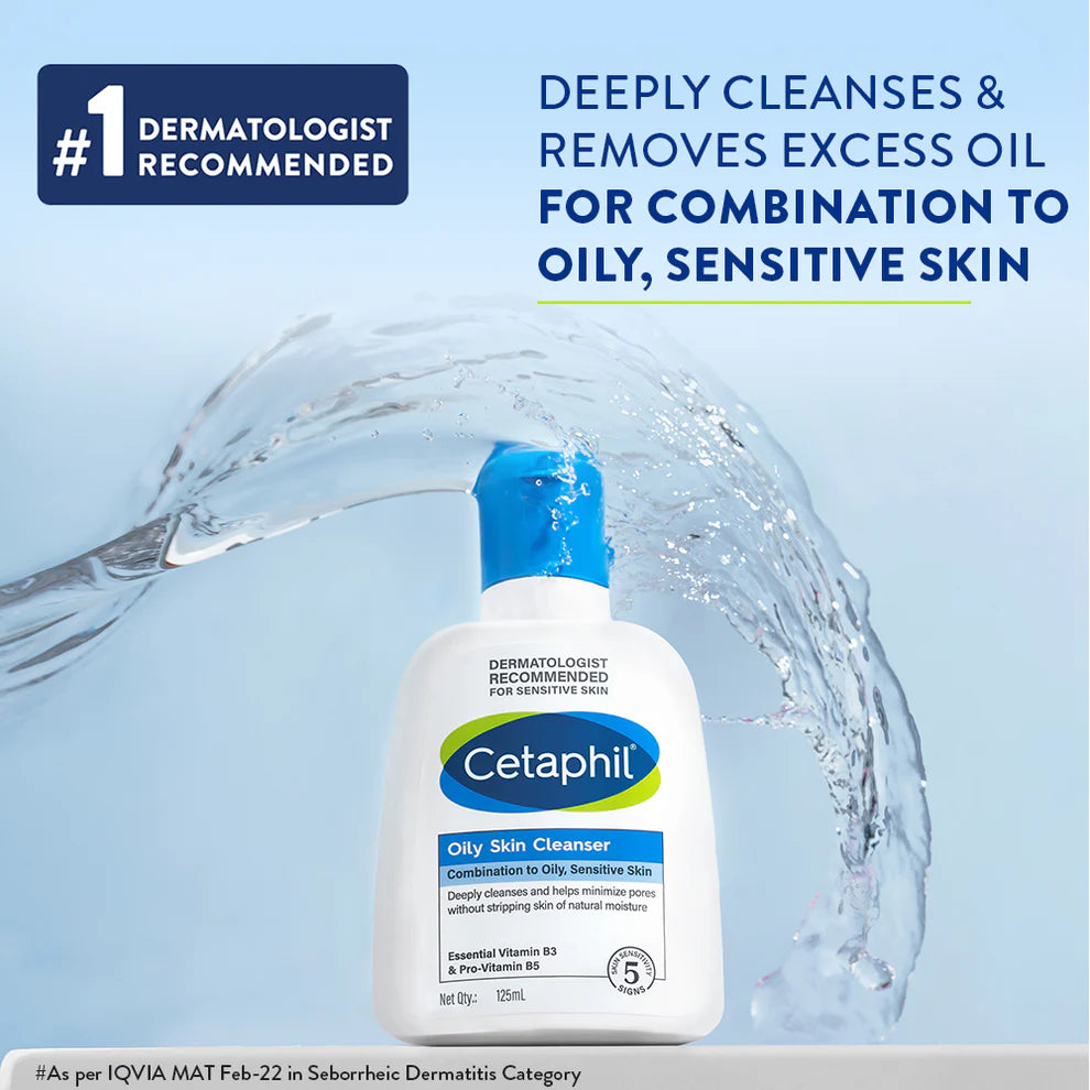 Cetaphil Oily Skin Cleanser 125ml