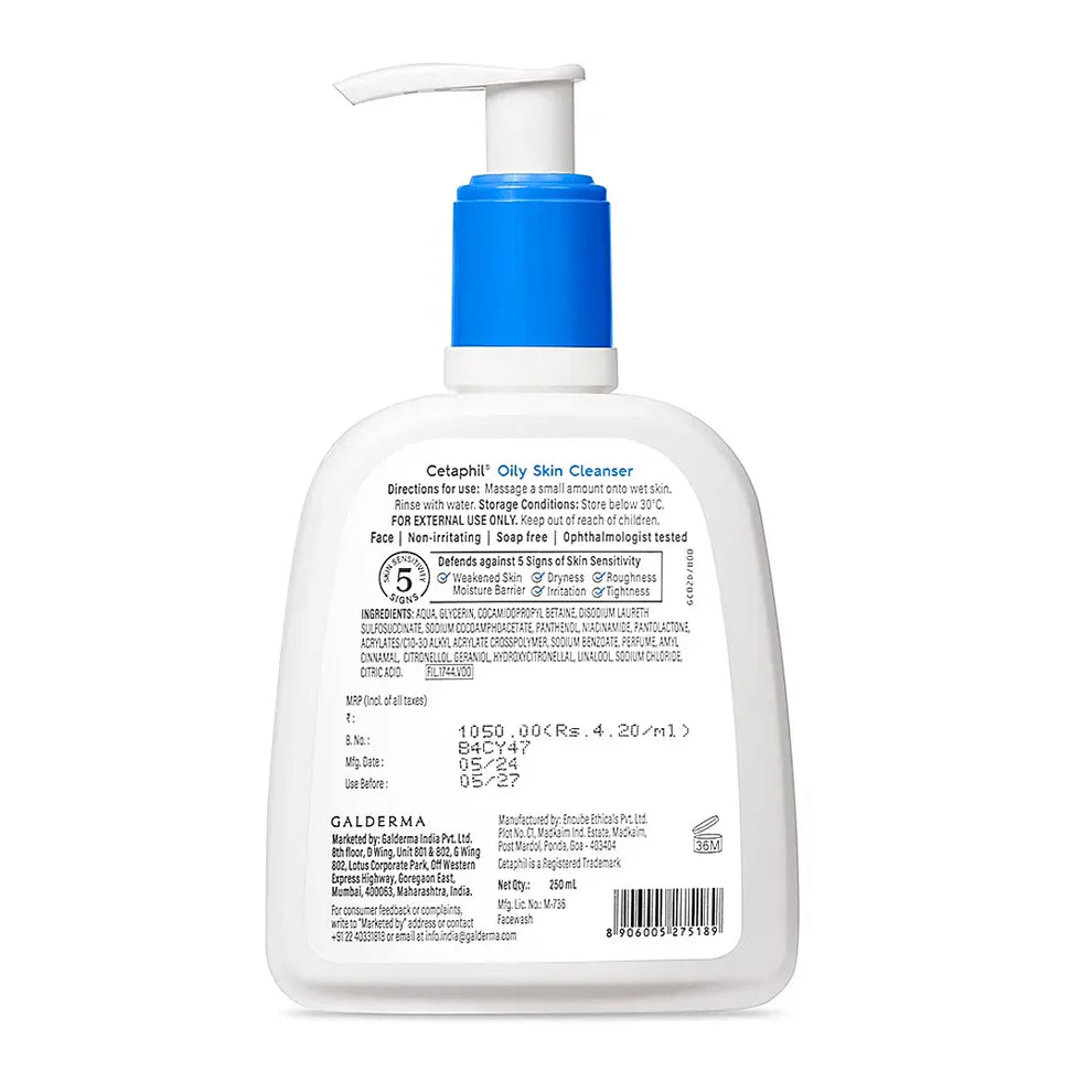 Cetaphil Oily Skin Cleanser 250 ml