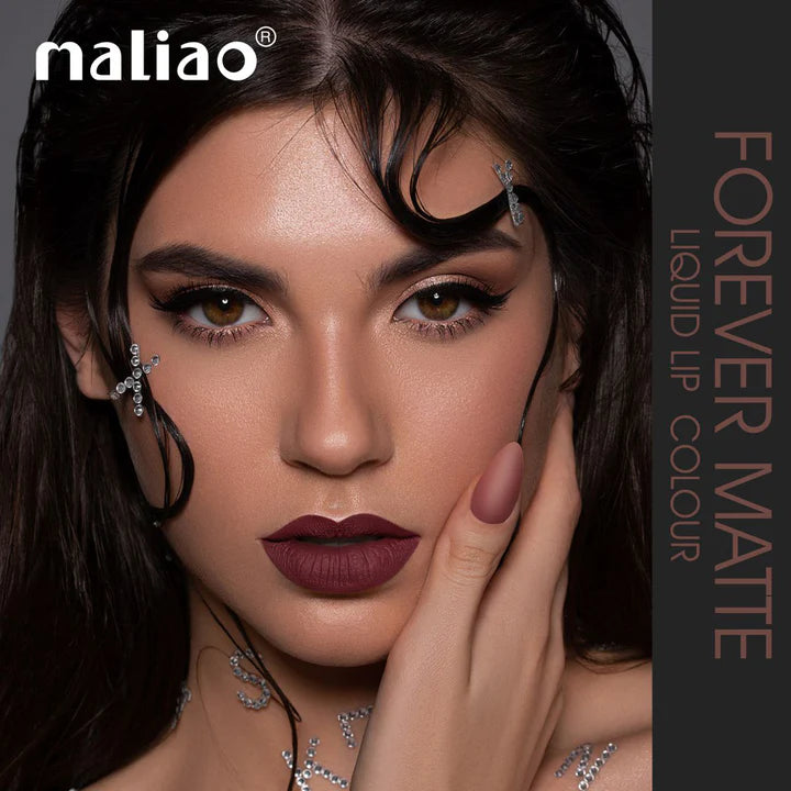 Maliao Forever Matte Liquid Lip Color Waterproof Long lasting Elegance