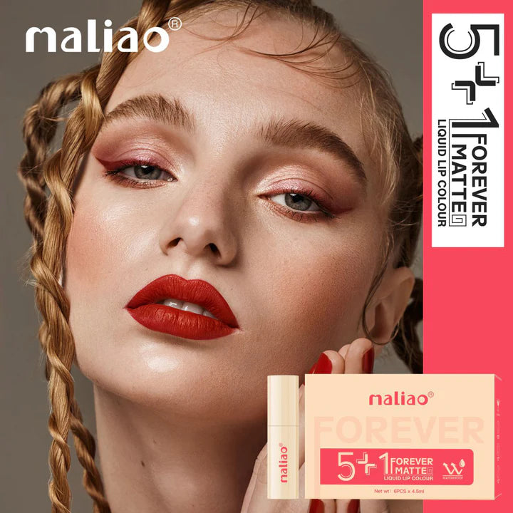 Maliao Forever Matte Liquid Lip Color Waterproof Long lasting Elegance