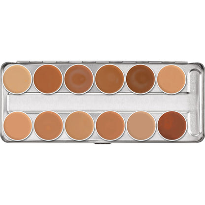 Kryolan Supracolor Palette 12 Shades