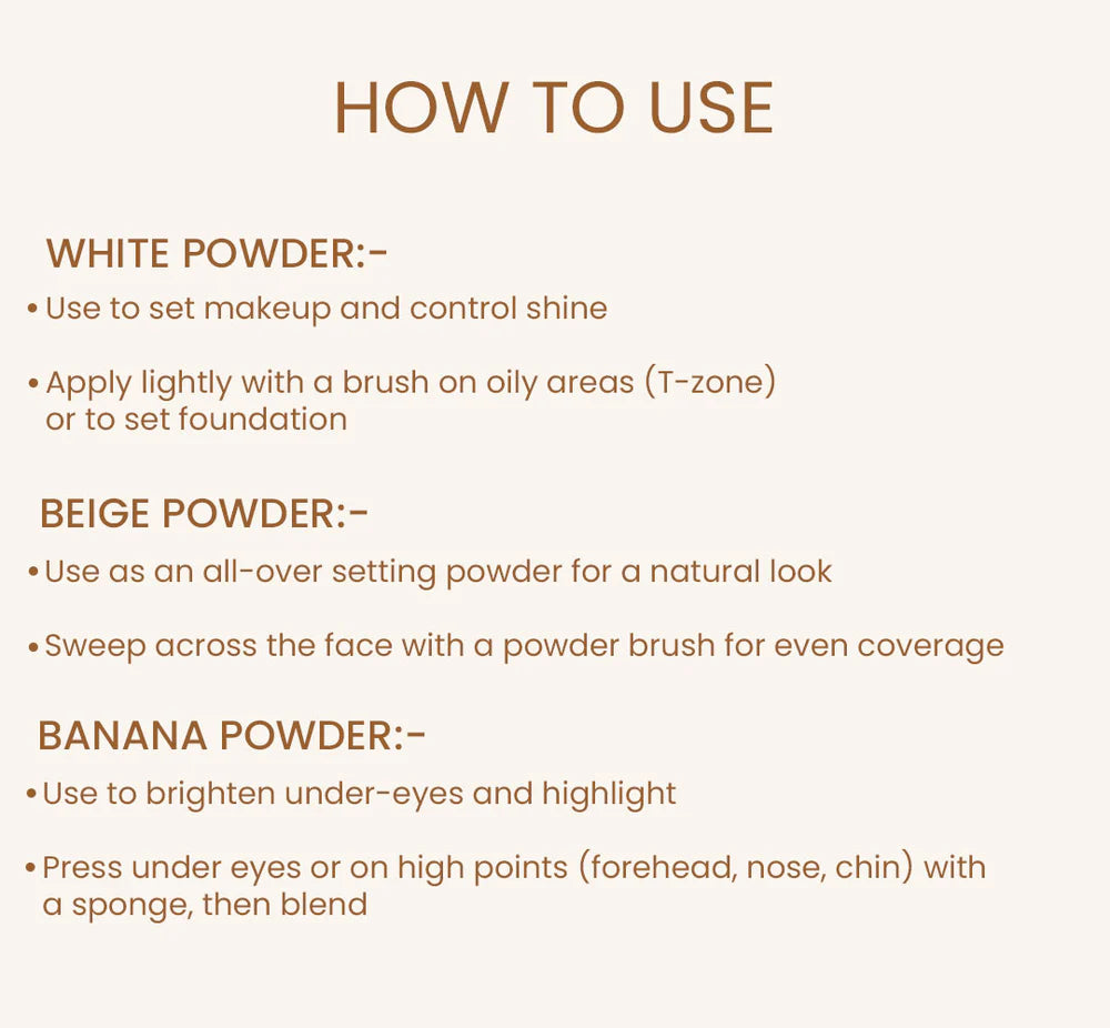 Shopaarel Flawless Fixing Powder