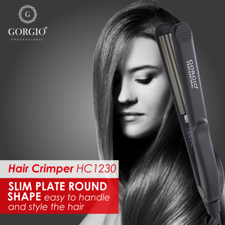 Gorgio Professional High Performance Hair Crimper (HC1230)