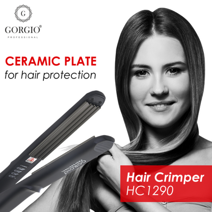 Gorgio Professional High Performance Hair Crimper (HC1230)