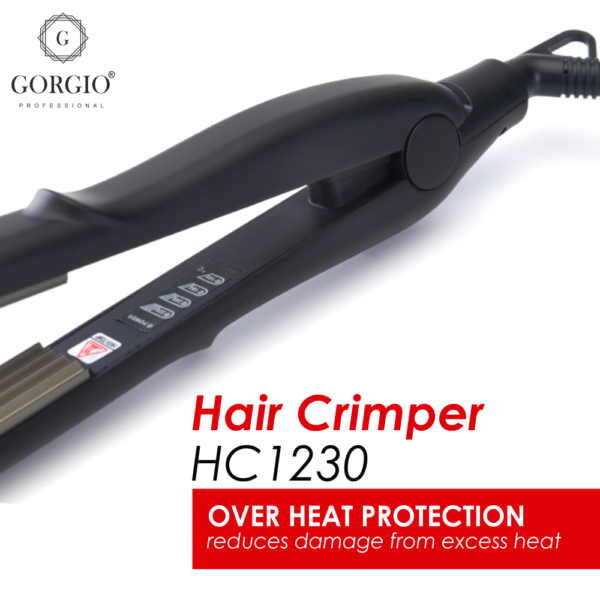 Gorgio Professional High Performance Hair Crimper (HC1230)