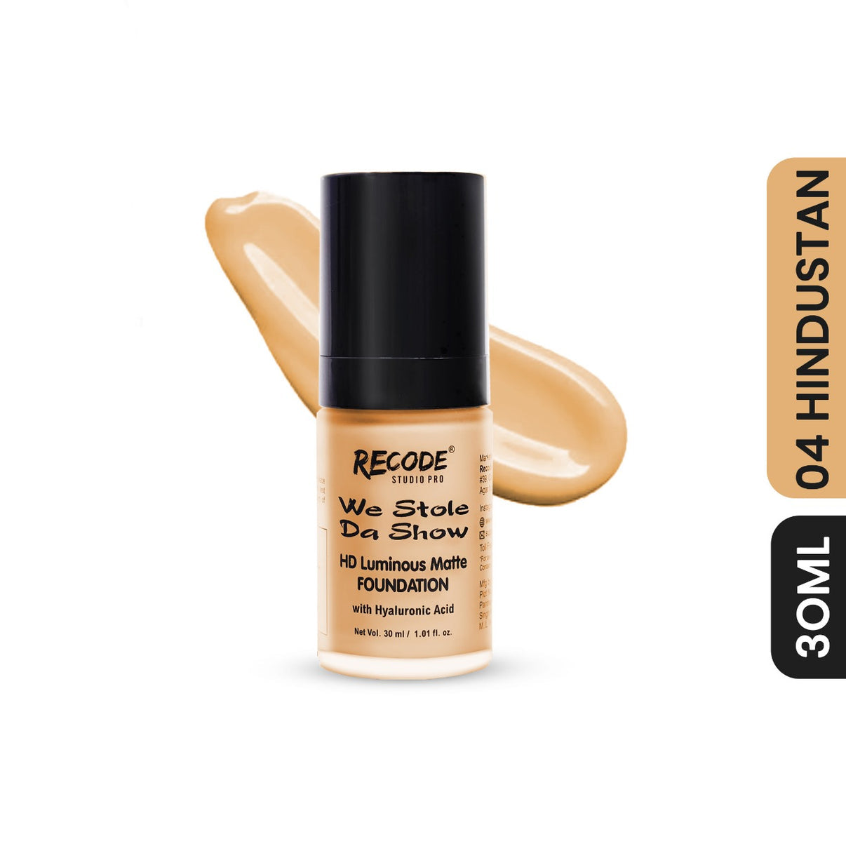 HD Luminous Matte Foundation We Stole Da Show Recode Studio