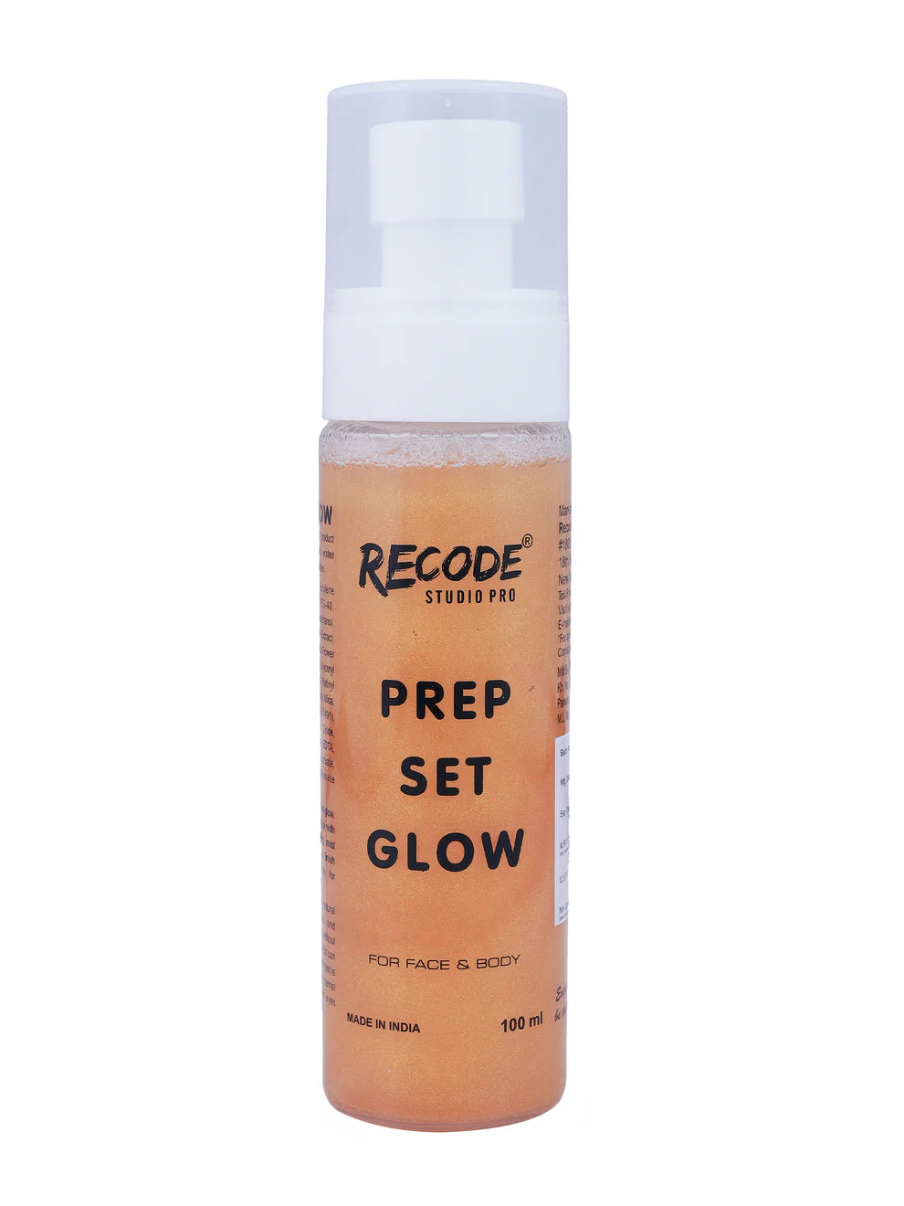 Recode Prep Set Glow with Golden Shimmer